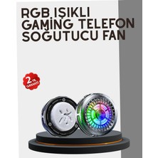 Astraltech Rgb Gaming Telefon Fanı Sessiz Soğutucu Tüm Akıllı Telefonlara Uygun
