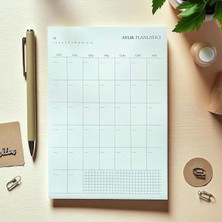 Astraltech Fark Tanıtım Tarihsiz Masaüstü Planlayıcı, 10 Farklı Planlama, 80 Yaprak (Aylık Planlayıcı)