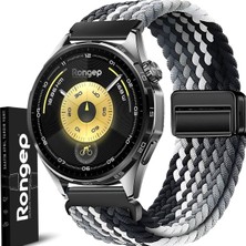 Astraltech Rongep Örgü Loop 22MM Kordon Gt6/gt6 Pro/gt5/gt5 Pro/gt4/gt3/gt3 Pro 46MM Için Ma