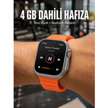 Nemere İthalat Yeni Nesil 3 Kordonlu Kol Saati 49 mm Amoled Ekran Akıllı Saat Nemere Ithalat