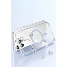 Aesco Joko Apple Iphone 15 Pro Move Taşlı Magsafe Kapak - Natural Grey