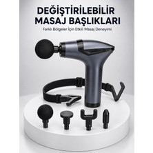 Özssay Aktüel 3in1 Taşınabilir Şarjlı Titreşimli Masaj Cihazı Çok Fonksiyonlu Yeni Nesil