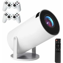 Astraltech Çift Kollu Kumandalı Oyun Projeksiyonu Retro Video Oyunu