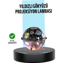 Astraltech Galaksi ve Yıldız Efektli Nemlendirici Işık Projektörü
