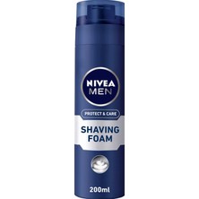 Astraltech Nivea Men Protect&care Tıraş Köpüğü 200 Ml, Kuru Ciltler Için, Pürüzsüz Tıraş