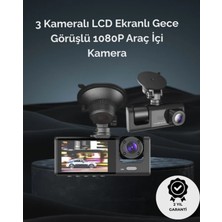 Astraltech 1. 3 Kameralı Full Araç Kamerası – Ön, Iç ve Arka Görüş ile %100 Kapsama