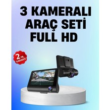 Astraltech Full 3 Kameralı Araç Dvr – Gece Görüşlü ve G-Sensörlü Güvenlik Çözümü