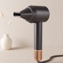 Zenviaa 1500W Bldc Turbo Saç Kurutma Makinesi - 3 Hız, 4 Isı Ayarı (Gri) ZENVIAA365423