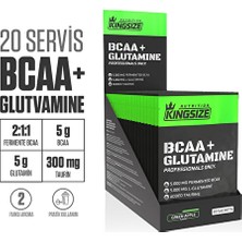 Kingsize Nutrition Bcaa + Glutamine Powder 12 gr 20 Saşe - Karpuz