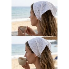 Liliza Accessories Fisto Desenli Genç Kadın Lastikli Bandana