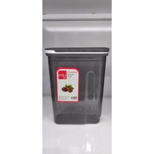 Royaleks Group Erzak Saklama Kabı 2.7 Lt Ölçekli Kapağı Kızaklı Yeni ROYALEKS-BNM-0674