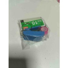 OLGUN Mini Zımba Bant Zımba Teli 3'lü Set Kırmızı 3,8 cm (Mavi)
