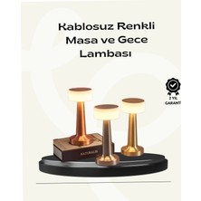 Astraltech Modern Usb'li Masa Lambası – Minimalist Tasarım, 3 Farklı Parlaklık