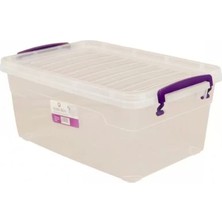 Royaleks Group Şeffaf Çok Amaçlı 30 Lt Dikdörtgen Saklama Kabı 48X32X29 ROYALEKS-82113