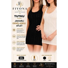 Tutku Kadın Jakarlı Geniş Askılı Atlet