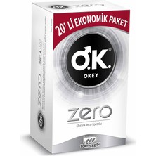 Astraltech Okey Zero 20'li Ekonomik Prezervatif
