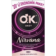 Astraltech Okey Nirvana 20'li Ekonomik Prezervatif