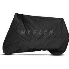 Astraltech Motosiklet Brandası Su Geçirmez Motor Branda Beden - Siyah (2extra Large)