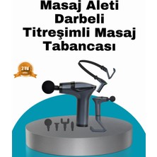 Astraltech Taşınabilir 3ın1 Masaj Aleti Şarjlı Titreşimli Esneme Bantlı