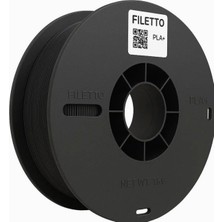 Astraltech Filetto Pla+ Filament 1.75MM 1 kg - Siyah