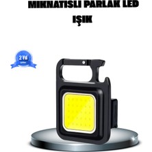 Astraltech LED Mini Anahtarlık Fener – 1000 Lümen Güçlü Işık ve USB Şarjlı