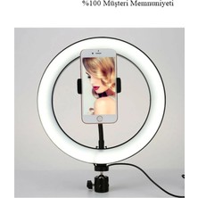 Empressco Ring Light LED Işıklı Sadece 10 Inç Halka Youtuber Tiktok Makyaj Işığı Halka Işık