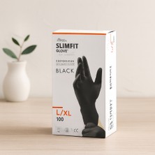Gees Global Nitril Muayene Eldiveni Siyah Xl Pudrasız 100'LÜ