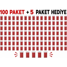100 Paket  Kapsül Mermi +5 Paket Hediye
