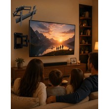Aesco 32 55 Inç Ayarlanabilir Tv Askı Aparatı Güçlü  Duvar Tipi Askı