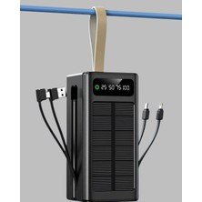 Eco Lounge Kamp ve Outdoor Kullanıma Uygun Güneş Panelli Powerbank Yeni Nesil