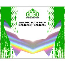 Cf Moto 250NK 2023 - 2025 Uyumlu Far Üstü Film Hologram