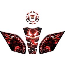 Cf Moto 250 Sr 2020 - 2024 Uyumlu Tank Pad Set 014