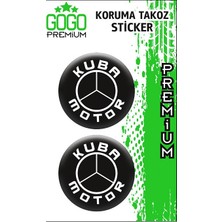 Kuba Koruma Takozu 4x4 Ikili Damla Sticker
