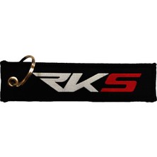 Rks Siyah Örgü Anahtarlık