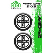 Arora Koruma Takozu 4x4 Ikili Damla Sticker