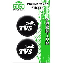 Tvs Koruma Takozu 4x4 Ikili Damla Sticker