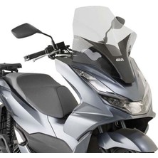 Honda Pcx 2021 - 2024 Uyumlu Givi D1190ST Ön Siperlik Tur Camı Şeffaf