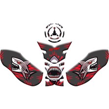 Rks Srk 450 Ra ( Qj Moto ) 2025 Uyumlu Tank Pad Set 001