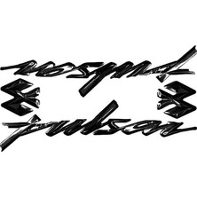 Bajaj Pulsar 2014 - 2025 Uyumlu Yazı Seti Siyah