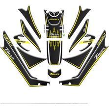 Yamaha Tmax 560 2019 - 2021 Uyumlu Tank Pad Set 003