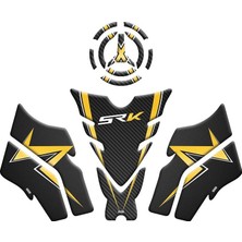 Rks Srk 125 S 2024 - 2025 Uyumlu Tank Pad Set 004