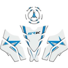 Rks Srk 125 S 2024 - 2025 Uyumlu Tank Pad Set 001