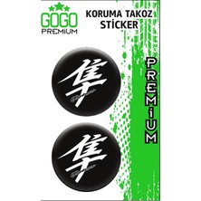 Suzuki Hayabusa Koruma Takozu 4x4 Ikili Damla Sticker
