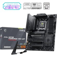 MSI Msı Mag X870E Tomahawk Max Wıfı7 Ddr5 Hdmı-Dp Typec Pcıe 5.0 Am5 Atx