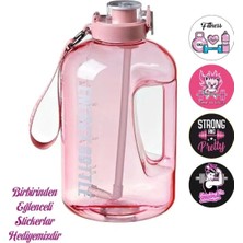 Empressco Suhvee Sporcu Su Matarası Su Matarası Bpa Free 2.5l Suluk Gym Matara