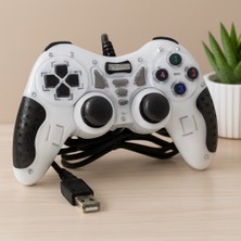 TKÇ Analog USB Oyun Kolu Double Shock (Titreşimli)