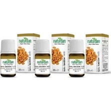 Naturdan Tatlı Badem Yağı %100 Doğal Saf 20 ml 3 Lü Set