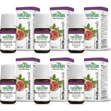 Naturdan Incir Çekirdeği(Fig Seed Oil) Yağı %100 Doğal Saf 20 ml 6 Lü Set