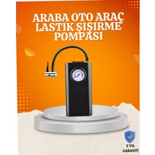 Astraltech Taşınabilir Elektrikli Oto Motosiklet Bisiklet Lastik Şişirme Pompası