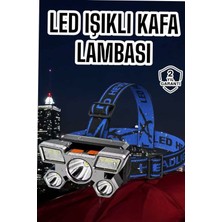 Astraltech Ultra Güçlü LED Işık Şarjlı Kafa Lambası Balıkçı Lambası Kafa Feneri